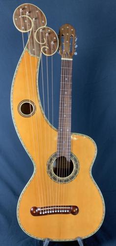 Dyer Copy Harp Guitar